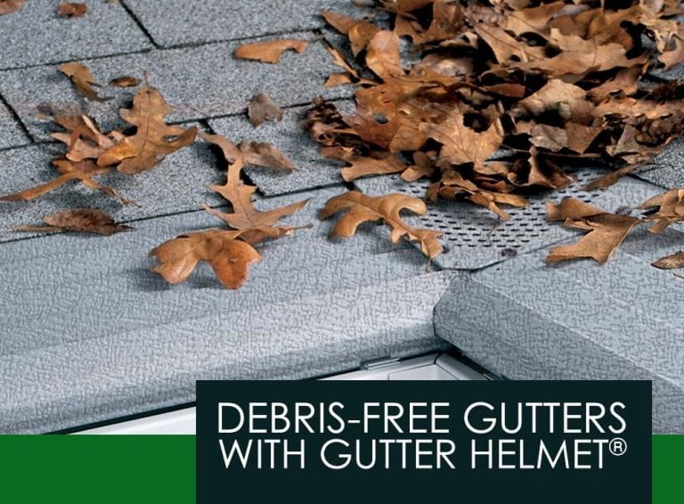 Debris-Free Gutters with Gutter Helmet® | Gutter Helmet